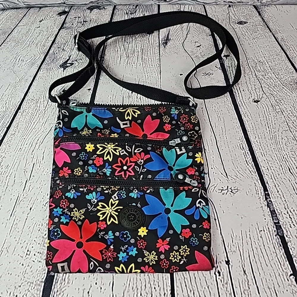 Kipling Crossbody Multicolored Purse - Picture 1 of 5
